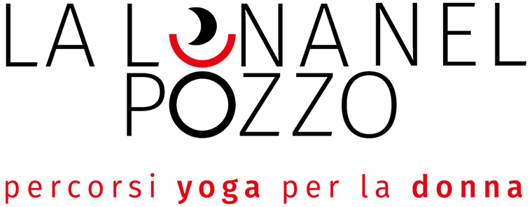 logo la luna nel pozzo yoga per la donna